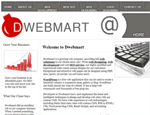 Tablet Screenshot of dwebmart.com